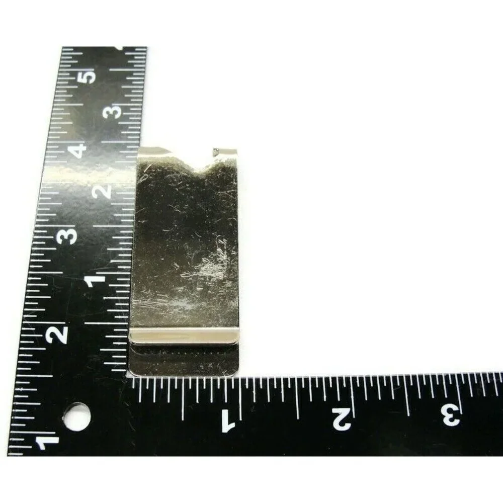Bottle Opener Stainless Steel Money Clip Cash ID Holder Monogrammed 